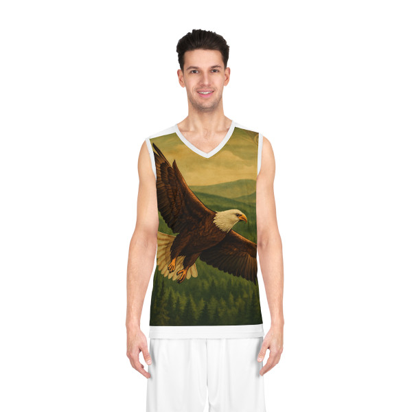 Whispers of Nature - Basketball Jersey (AOP)