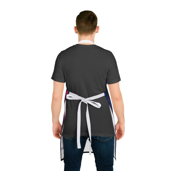 Rhythmic Waves - Apron, 5-Color Straps (AOP)