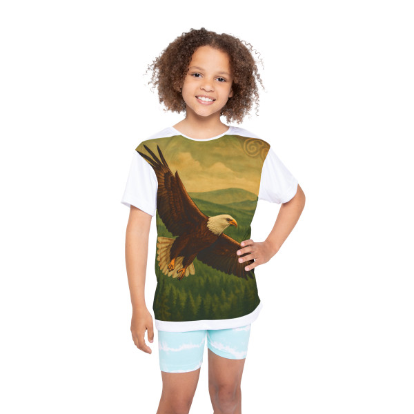 Whispers of Nature - Kids Sports Jersey (AOP)