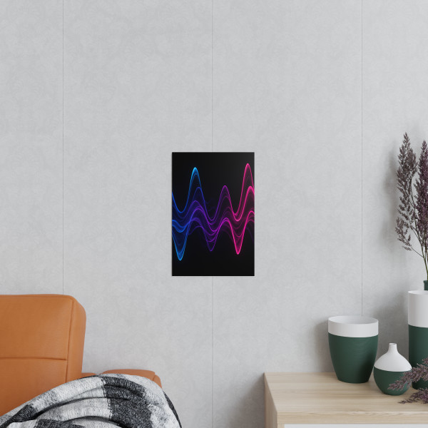 Rhythmic Waves - Photopaper Posters
