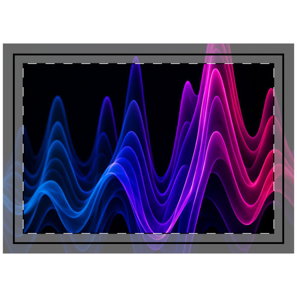 Rhythmic Waves - Throw Pillow