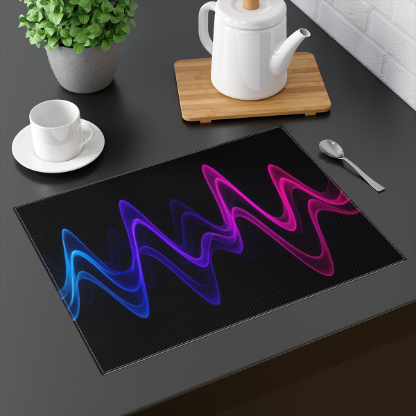 Rhythmic Waves - Placemat, 1pc