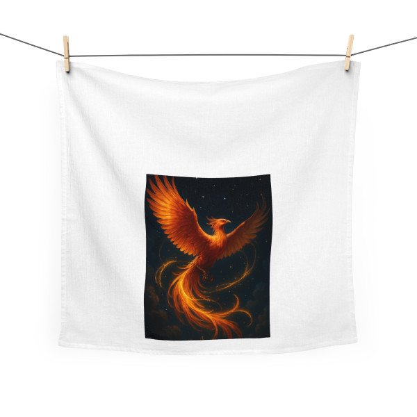 Celestial Phoenix Dance - Tea Towel