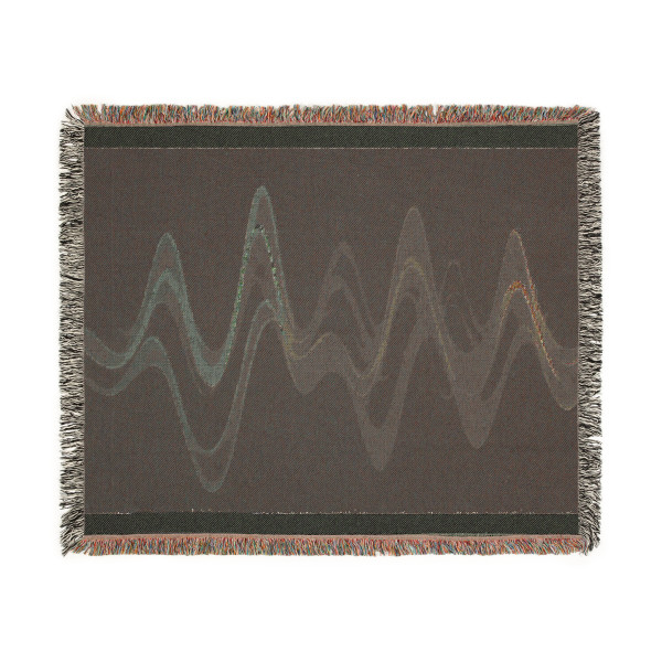 Rhythmic Waves - Woven Blanket