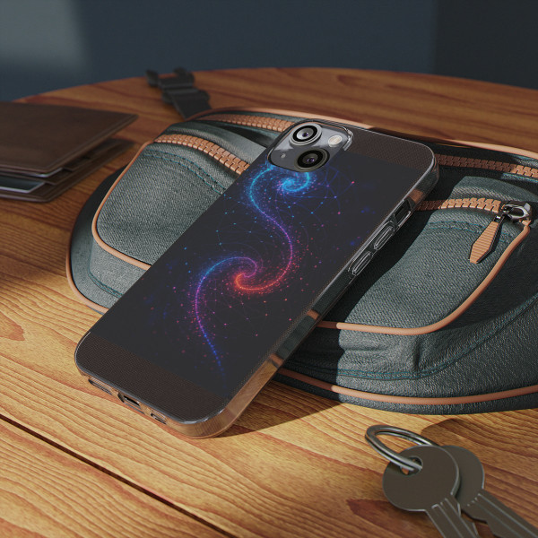 Entangled Dimensions - Clear Silicone Phone Cases