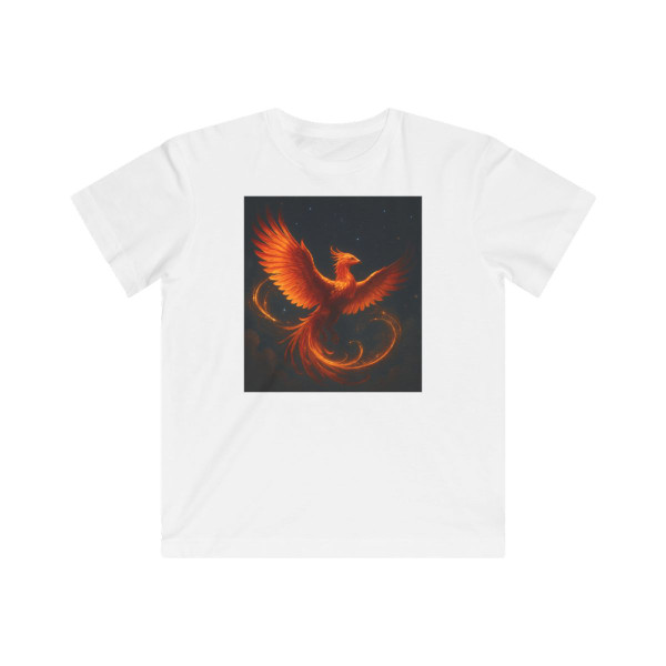 Celestial Phoenix Dance - Kids Fine Jersey Tee