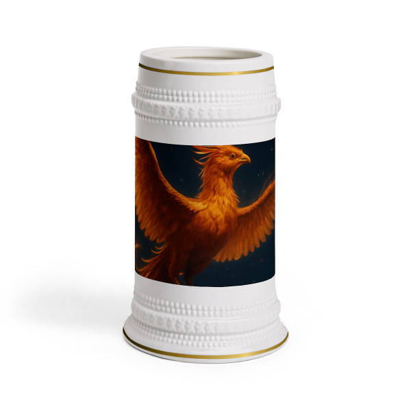 Celestial Phoenix Dance - Beer Stein Mug