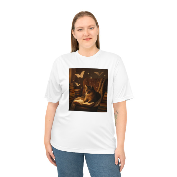 Whimsical Reading Haven - Unisex Zone Performance T-shirt