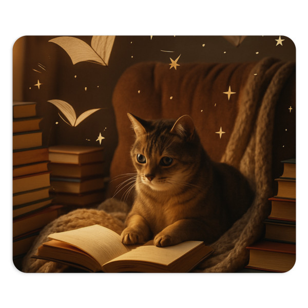 Whimsical Reading Haven - Mouse Pad 