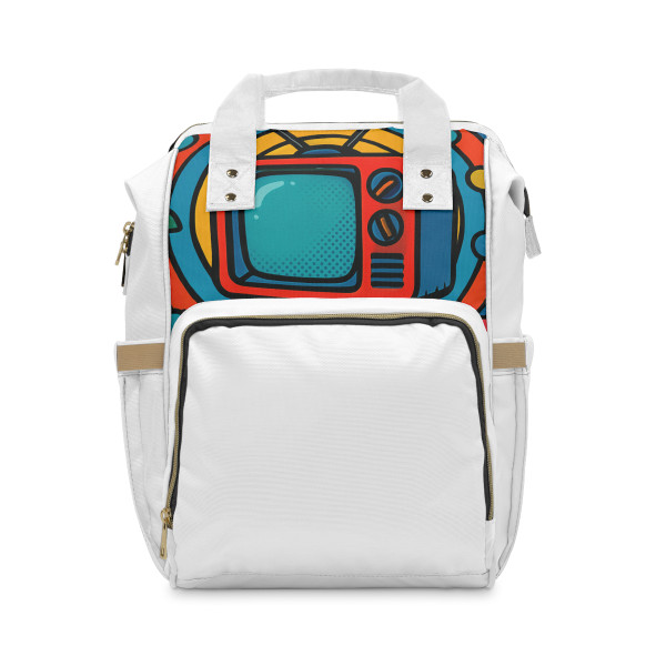 Retro Revolution - Multifunctional Diaper Backpack