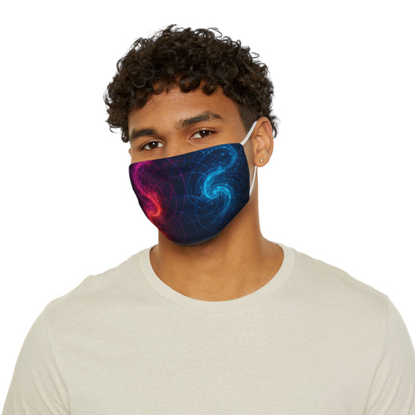 Entangled Dimensions - Snug-Fit Polyester Face Mask