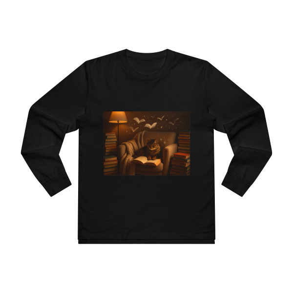 Whimsical Reading Haven - Men’s Base Longsleeve Tee 