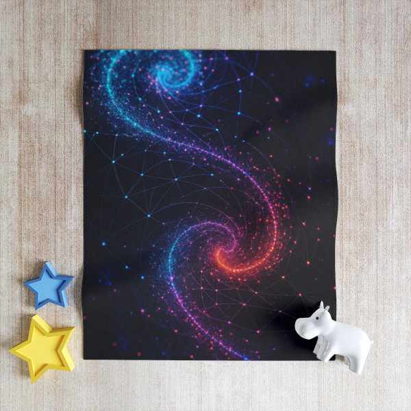 Entangled Dimensions - Throw Blanket