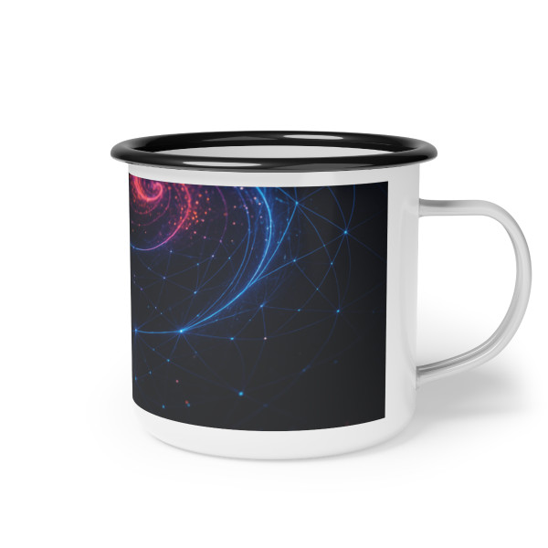 Entangled Dimensions - Enamel Camp Cup