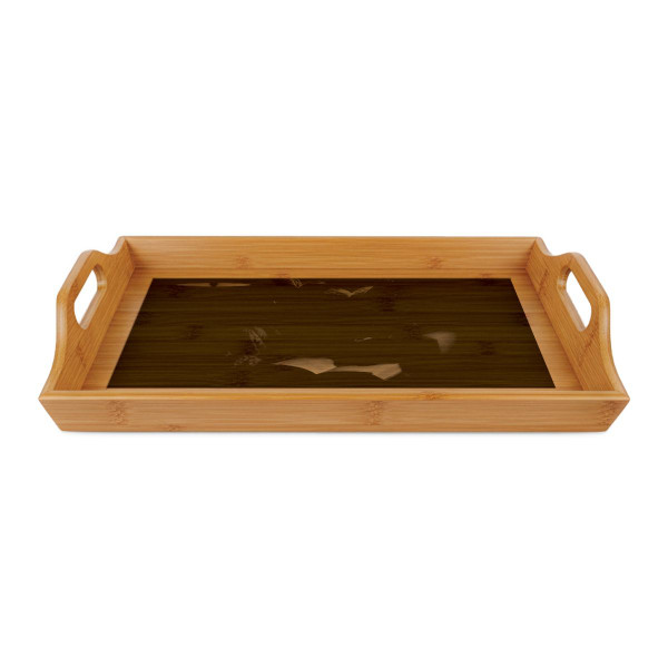 Whimsical Reading Haven - Bamboo Serving Tray (Engraving)