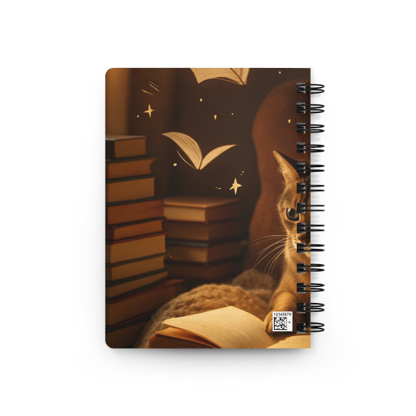Whimsical Reading Haven - Spiral Bound Journal