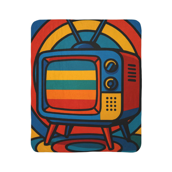 Retro Revolution - Fleece Sherpa Blanket