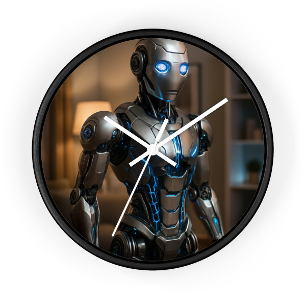 Cybernetic Companion - Wall Clock