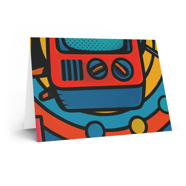 Retro Revolution - Greeting Cards