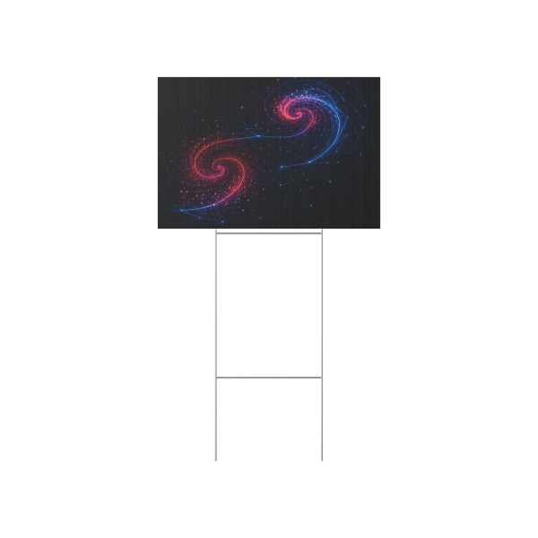 Entangled Dimensions - Lawn Sign