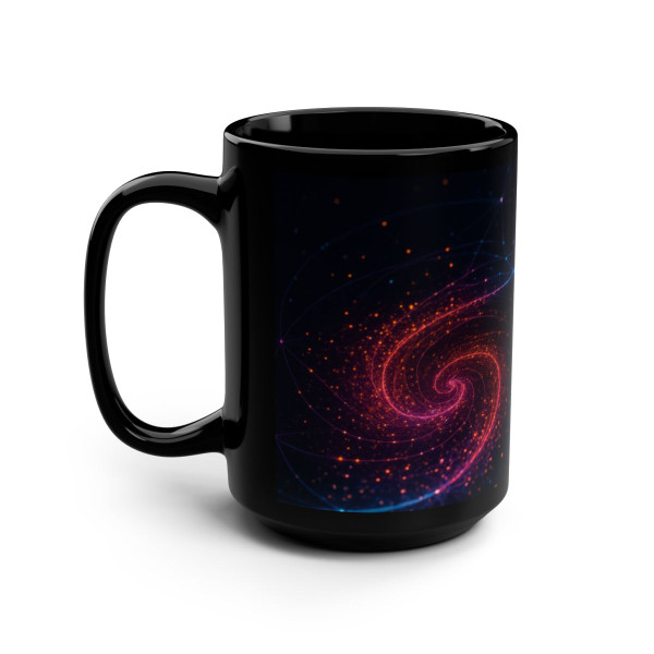 Entangled Dimensions - Black Mug, 15oz
