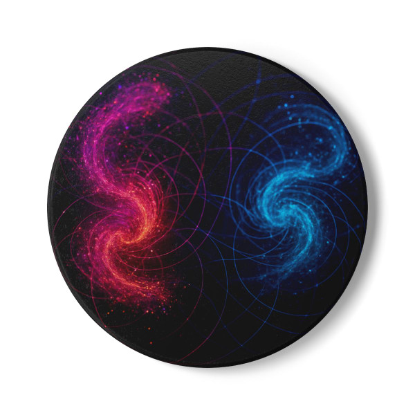 Entangled Dimensions - Ceramic Coaster