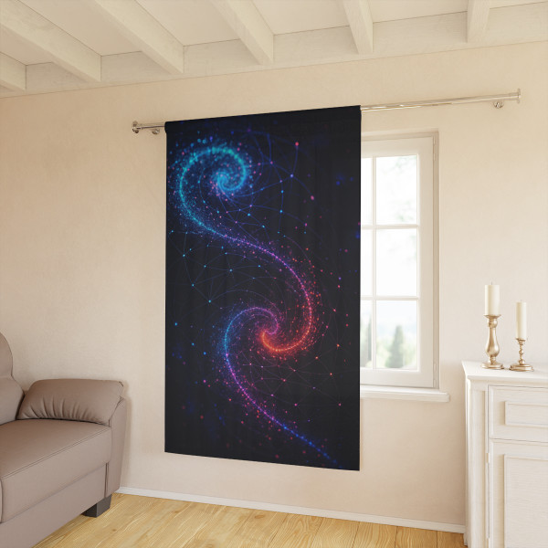 Entangled Dimensions - Window Curtains (1 Piece)
