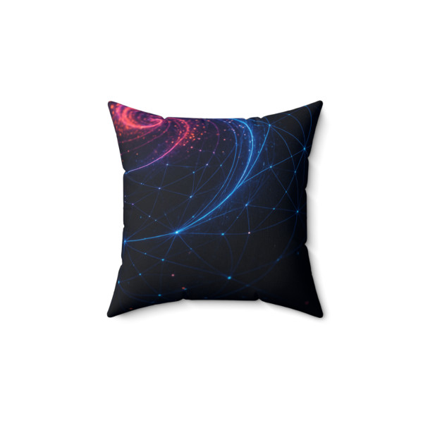 Entangled Dimensions - Spun Polyester Square Pillow