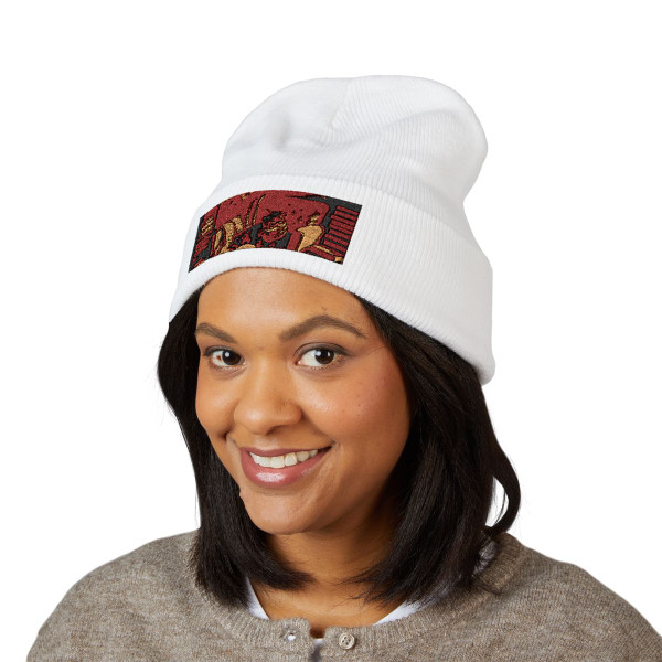 Whimsical Reading Haven - Classic Cuffed Beanie (Embroidery)