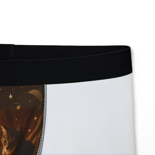 Whimsical Reading Haven - Men's Boxers (AOP)