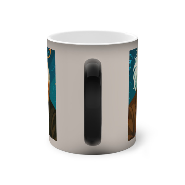 Curiosity Unleashed - Color-Changing Mug, 11oz