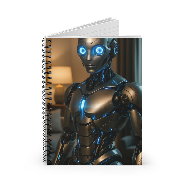 Cybernetic Companion - Spiral Notebook - Ruled Line