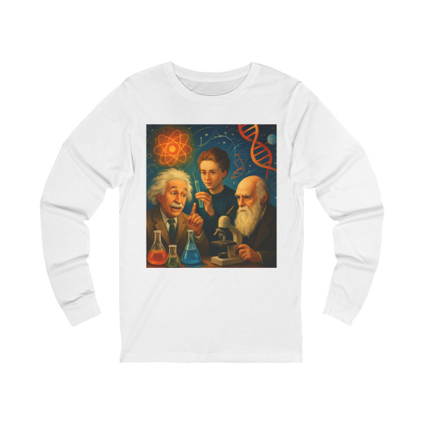 Curiosity Unleashed - Unisex Jersey Long Sleeve Tee