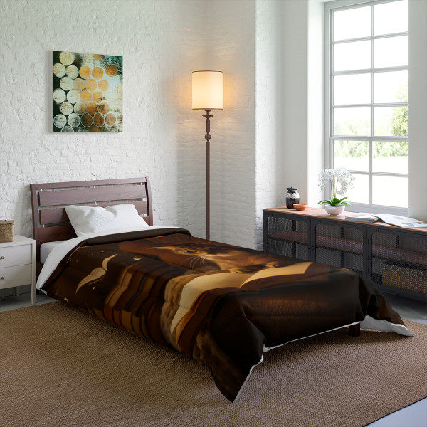 Whimsical Reading Haven - Comforter