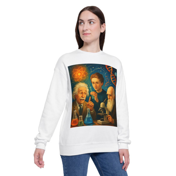 Curiosity Unleashed - Unisex Drop Shoulder Sweatshirt