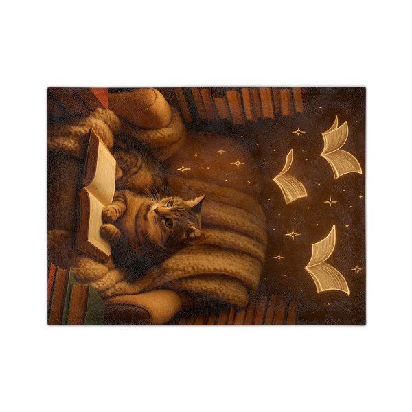 Whimsical Reading Haven - Velveteen Microfiber Blanket