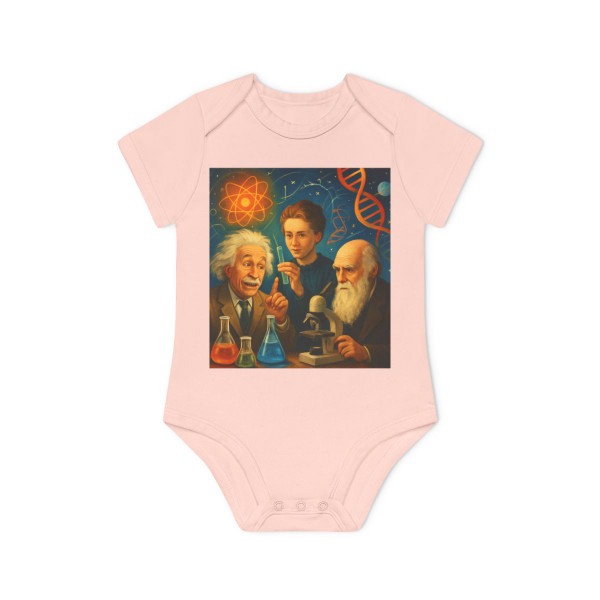 Curiosity Unleashed - Baby Organic Short Sleeve Bodysuit