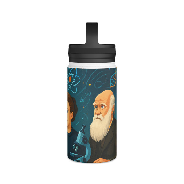Curiosity Unleashed - Stainless Steel Water Bottle, Handle Lid