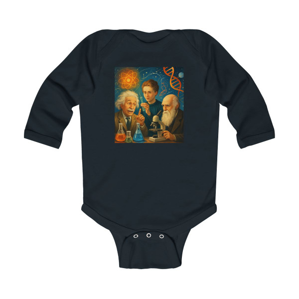 Curiosity Unleashed - Infant Long Sleeve Bodysuit