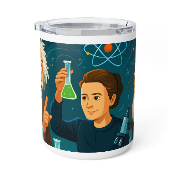 Curiosity Unleashed - Insulated Coffee Mug, 10oz 