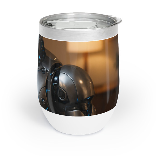 Cybernetic Companion - Chill Wine Tumbler