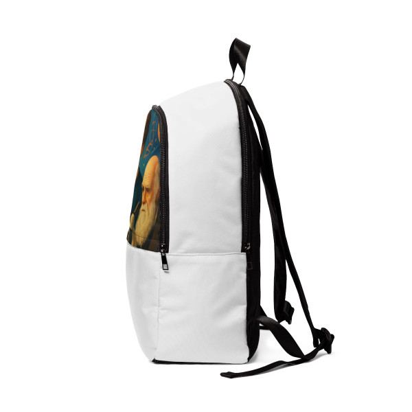 Curiosity Unleashed - Unisex Fabric Backpack
