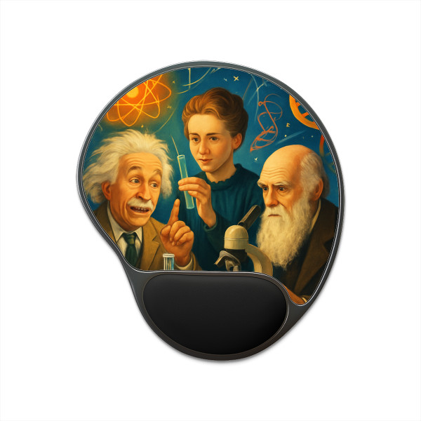 Curiosity Unleashed - Mouse Pad With Wrist Rest