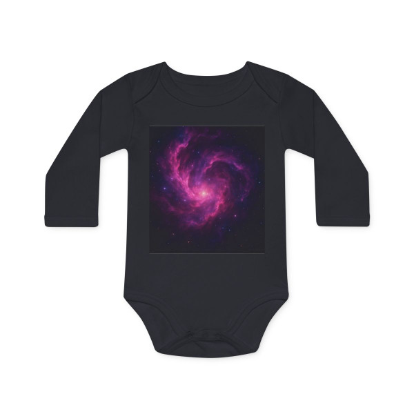 Celestial Mirage - Baby Long-Sleeve Organic Bodysuit