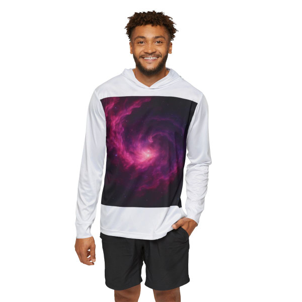 Celestial Mirage - Men's Sports Warmup Hoodie (AOP)