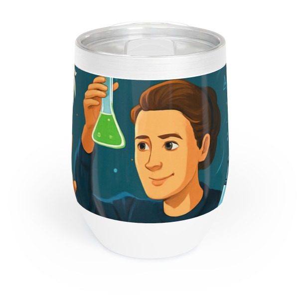 Curiosity Unleashed - Chill Wine Tumbler