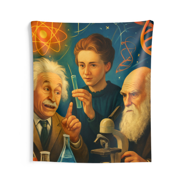 Curiosity Unleashed - Indoor Wall Tapestries
