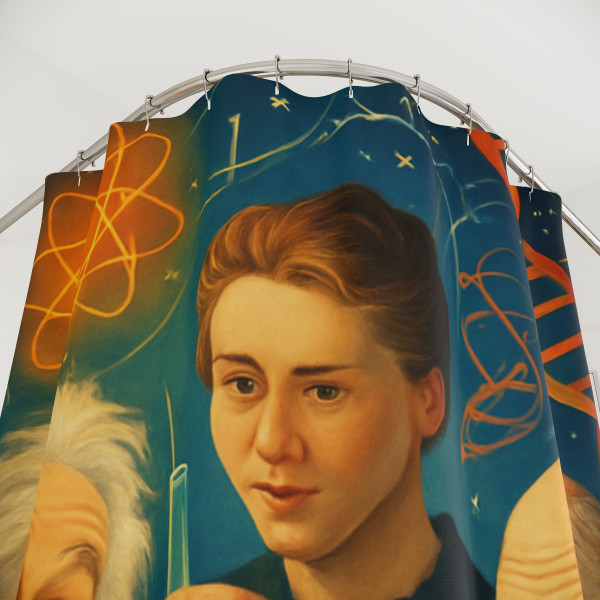 Curiosity Unleashed - Shower Curtains