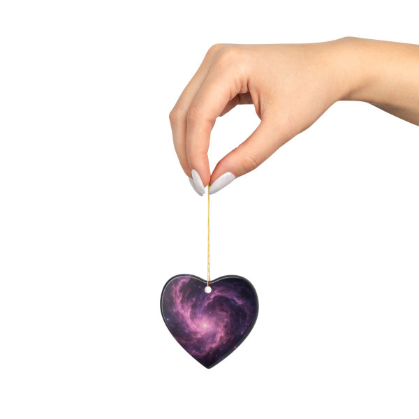 Celestial Mirage - Ceramic Ornaments, 1-Side Print