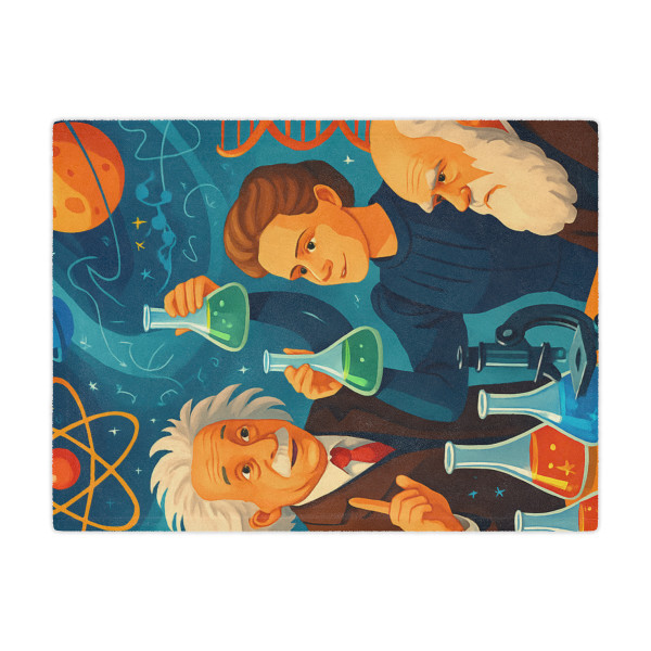 Curiosity Unleashed - Minky Blanket